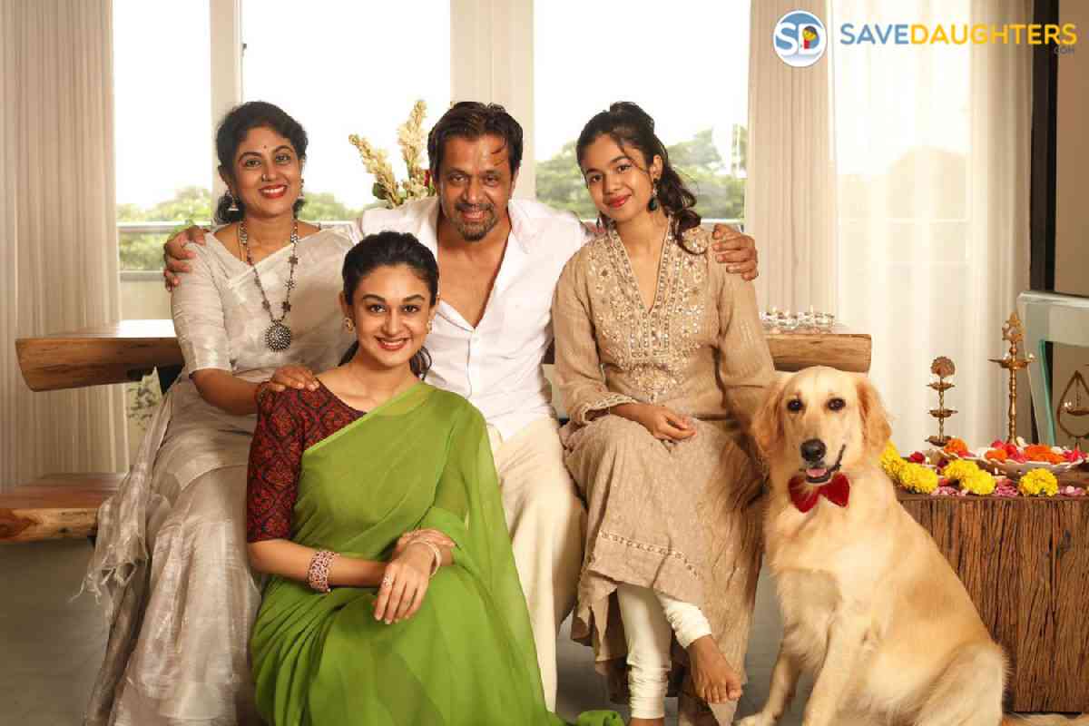 Actor Arjun Family Photos