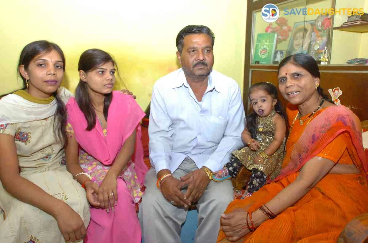 Jyoti Amge Parents