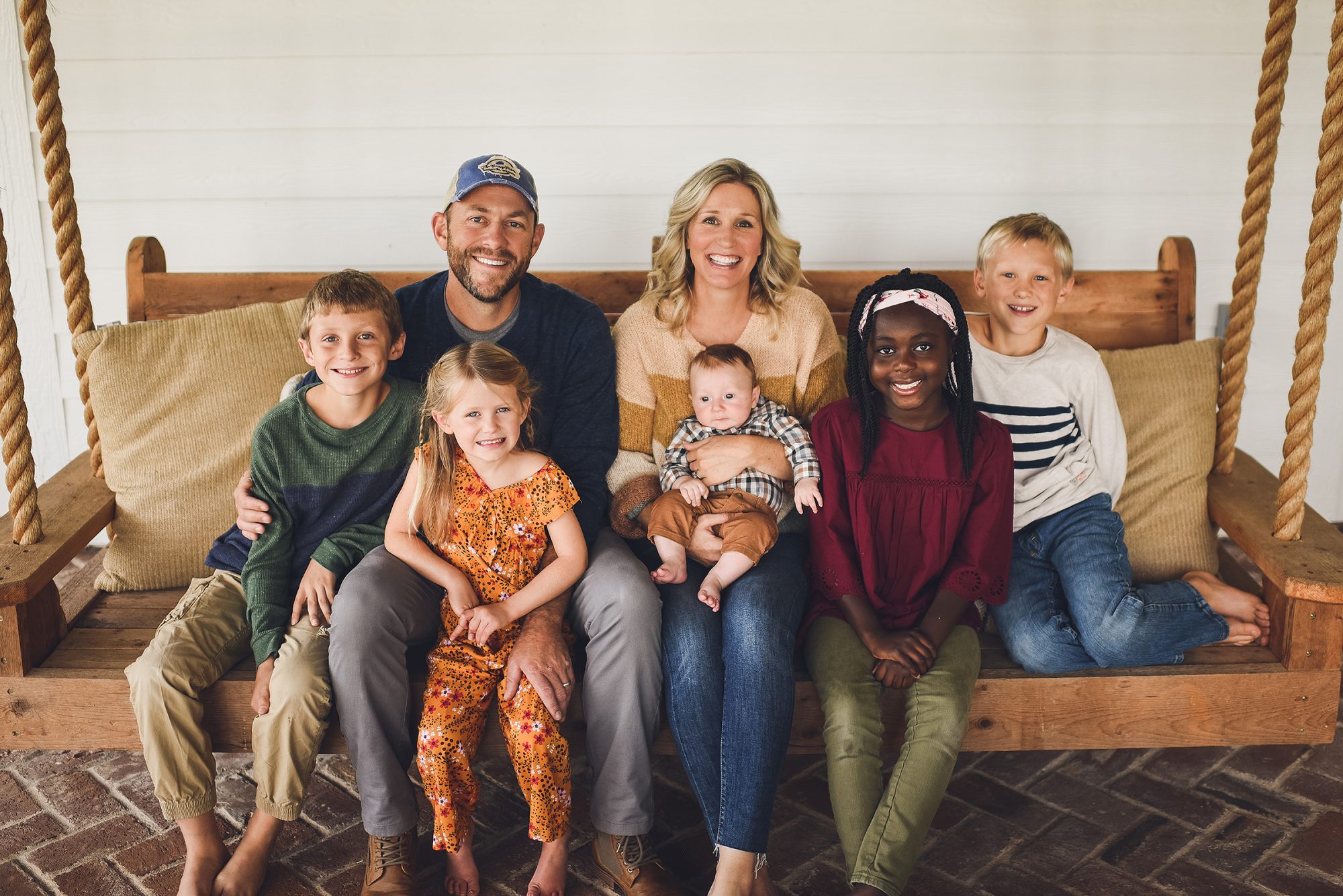  Dave and Jenny Marrs with their children