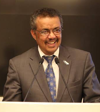 Tedros Adhanom Social media links