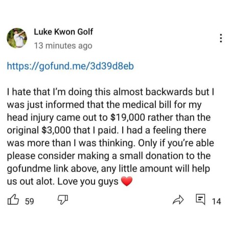  Luke kwon accident Content