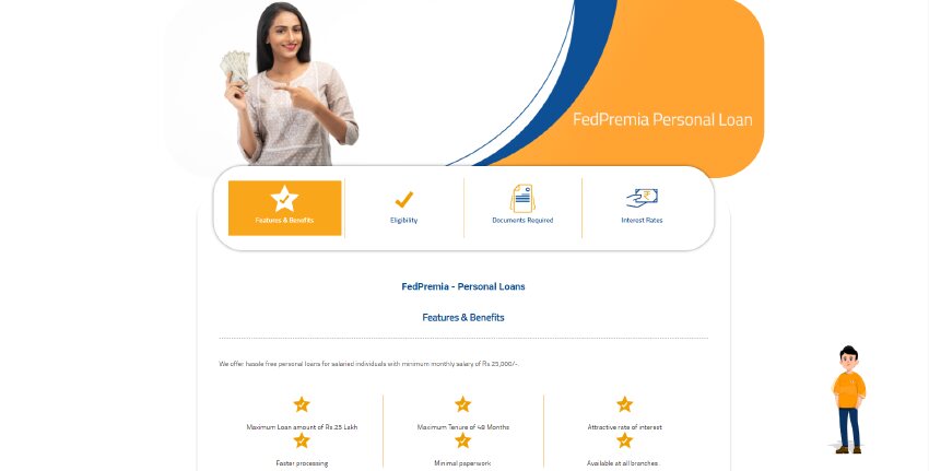 Federal Bank Personal Loan Eligibility Criteria