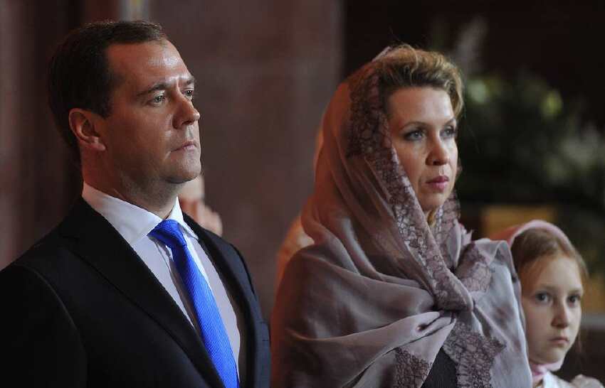 Dmitry Medvedev Wife