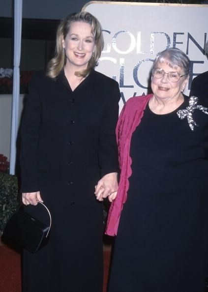 Meryl Streep with mother