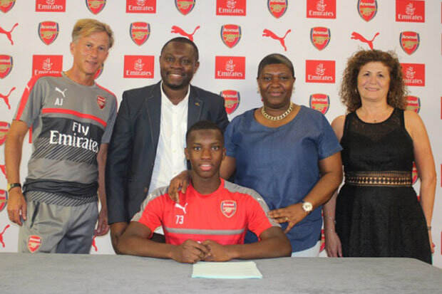 Eddie Nketiah Parents