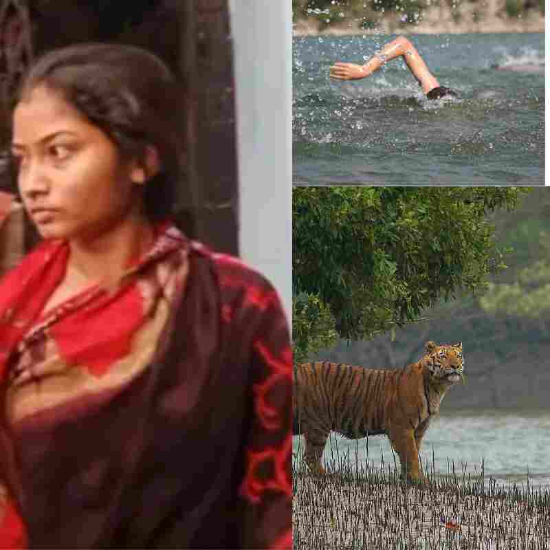Bangladeshi Woman Swims To India