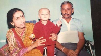 Cheteshwar Pujara parents