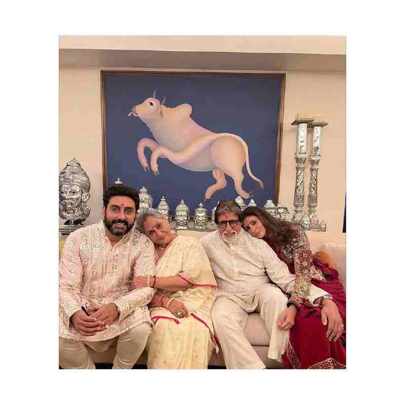 Shweta Bachchan parents