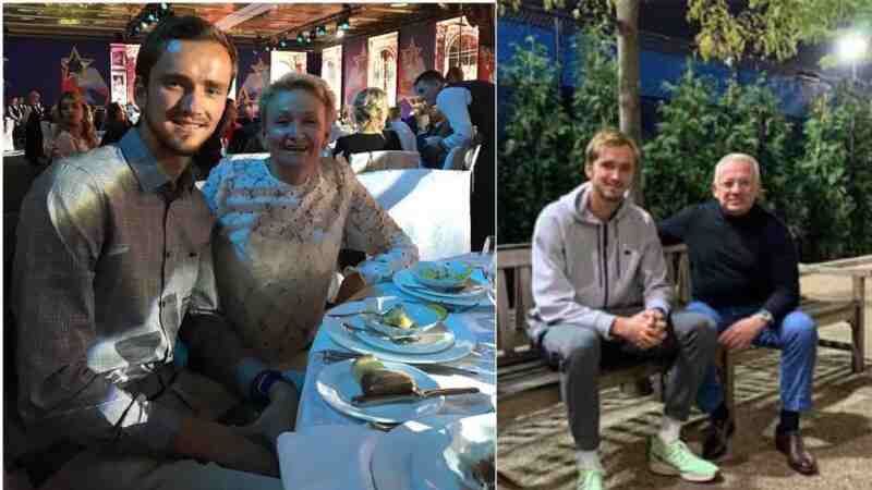 Daniil Medvedev parents