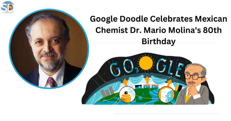Google Doodle Celebrates Mexican Chemist Dr. Mario Molina's 80th Birthday 