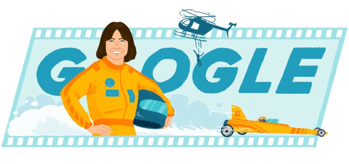 Google Celebrate Kitty O'Neil's 77th Birthday