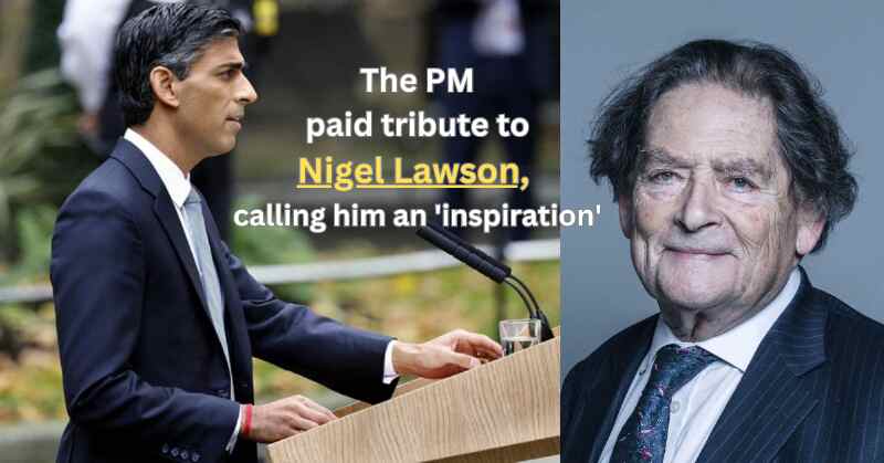 Nigel Lawson dies aged 91