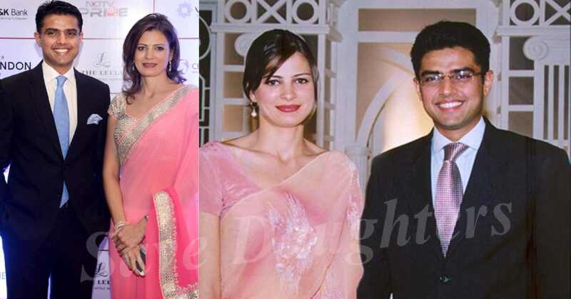 Who is Sachin Pilot's wife?