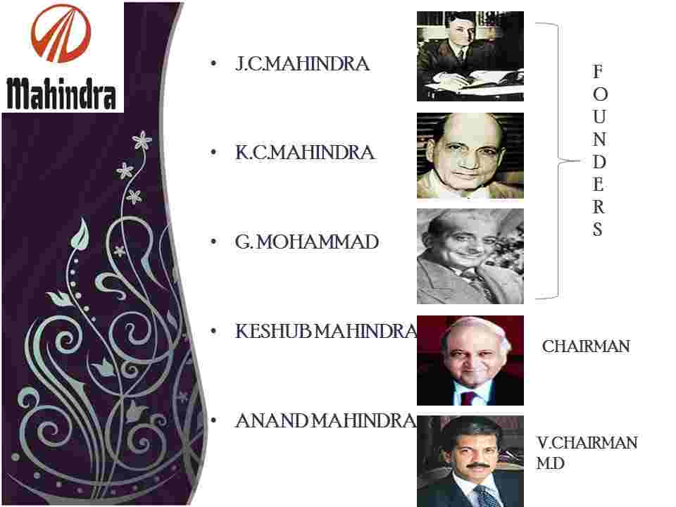 Keshub Mahindra Family Tree