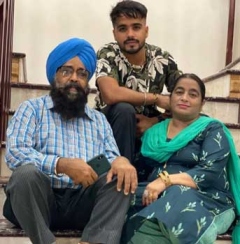 Prabhsimran Singh Parents