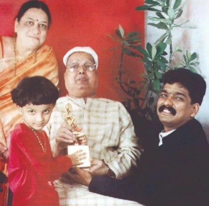 Nitin Desai family
