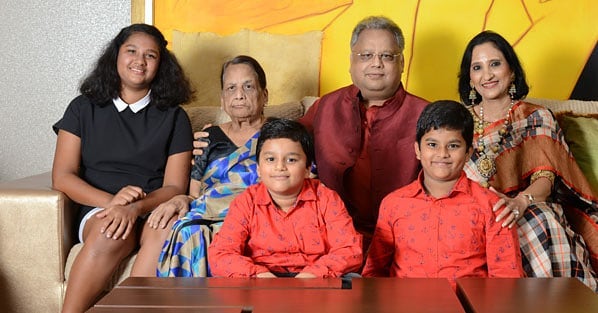 Rakesh Jhunjhunwala Family