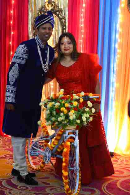 Kumar Dharmasena Wife