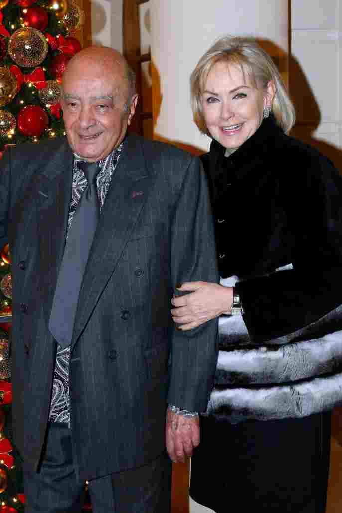 Mohamed Al-Fayed Wife