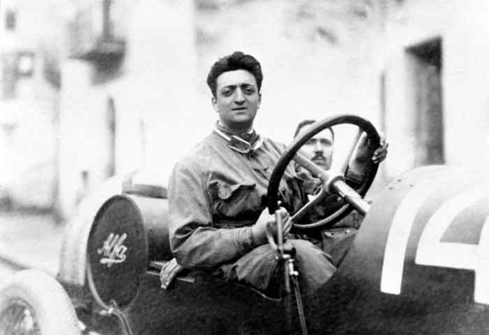 Enzo Ferrari appearance