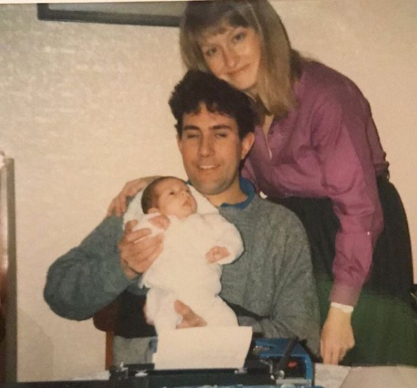 James argent childhood with his parents