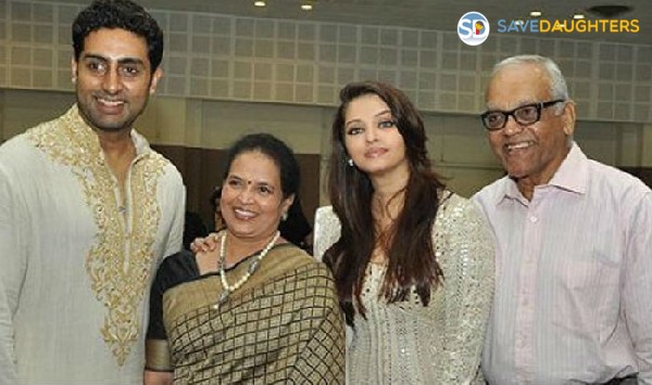 Aishwarya Rai parents